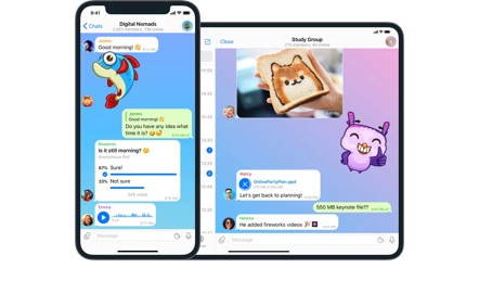 如何将Telegram中文版设置为默认的通信应用？